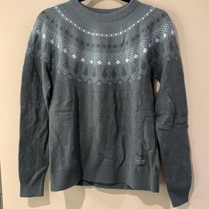 Helly Hanson W Hytte Marino Sweater color Storm size Small NWT